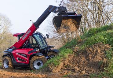 Mažasis teleskopinis krautuvas Manitou ULM 415 H