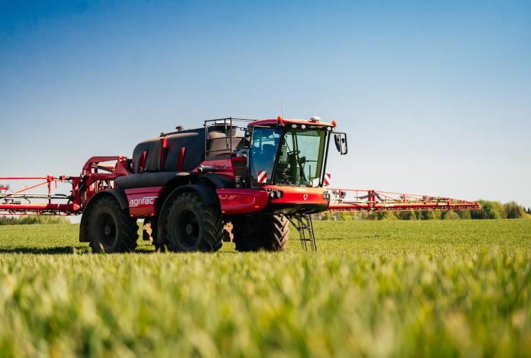 Agrifac savaeigiai purkštuvai pritaikyti alternatyviems degalams