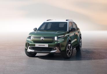 Citroën žengia į B-SUV rinką su tvirtu, stilingu ir universaliu naujuoju C3 Aircross