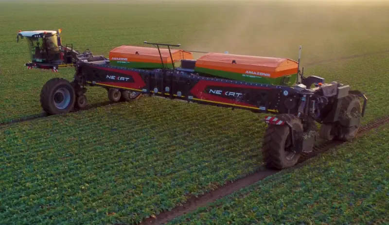 Nexat su 20 000 litrų talpos Amazone trąšų barstytuvu