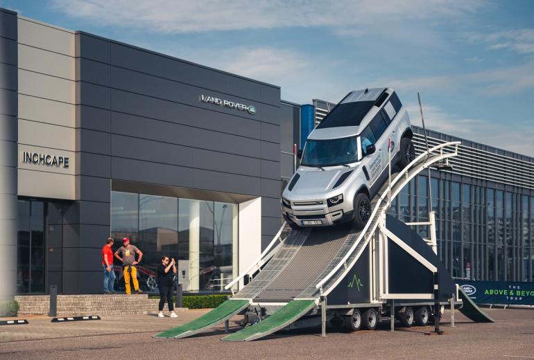 Land Rover bekelės iššūkis Vilniuje