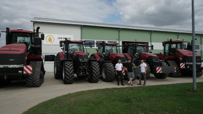 Šiemet užregistruoti septyni nauji vikšriniai traktoriai Case IH Quadtrac
