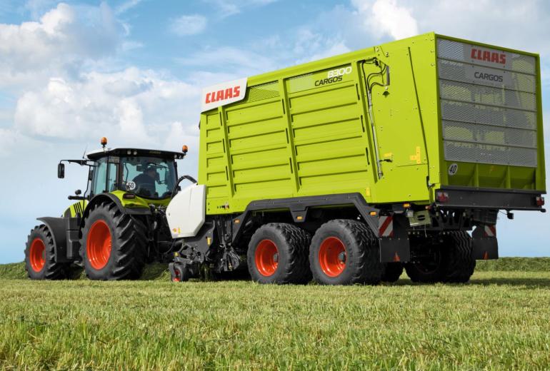 Fliegl perima Claas Cargos gamybą