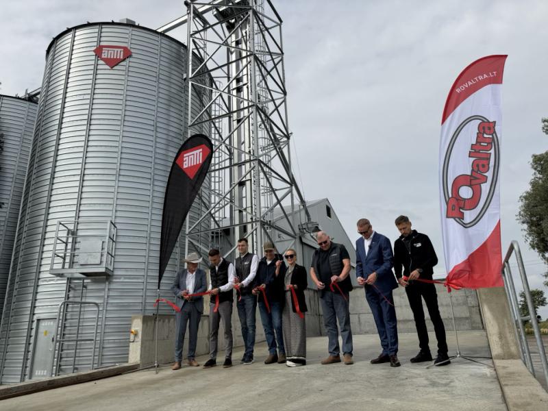 Griškabūdyje – pirmasis grūdų saugojimo ir pašarų gamybos modernizacijos žingsnis