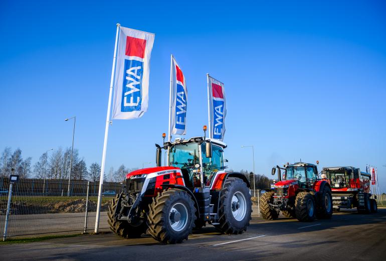 Naujausias iš Massey Ferguson traktorių – jau Lietuvoje