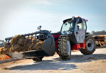 Manitou MLT NewAg teleskopiniai krautuvai – iš gamyklos su Alliance 585 padangomis
