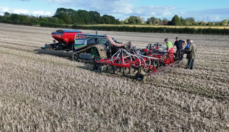 AgXeed pasiekė autonominės sėjos rekordą