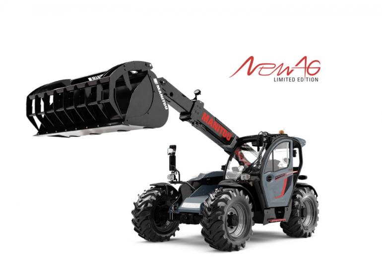 Manitou pristato riboto leidimo NewAg teleskopinių krautuvų seriją