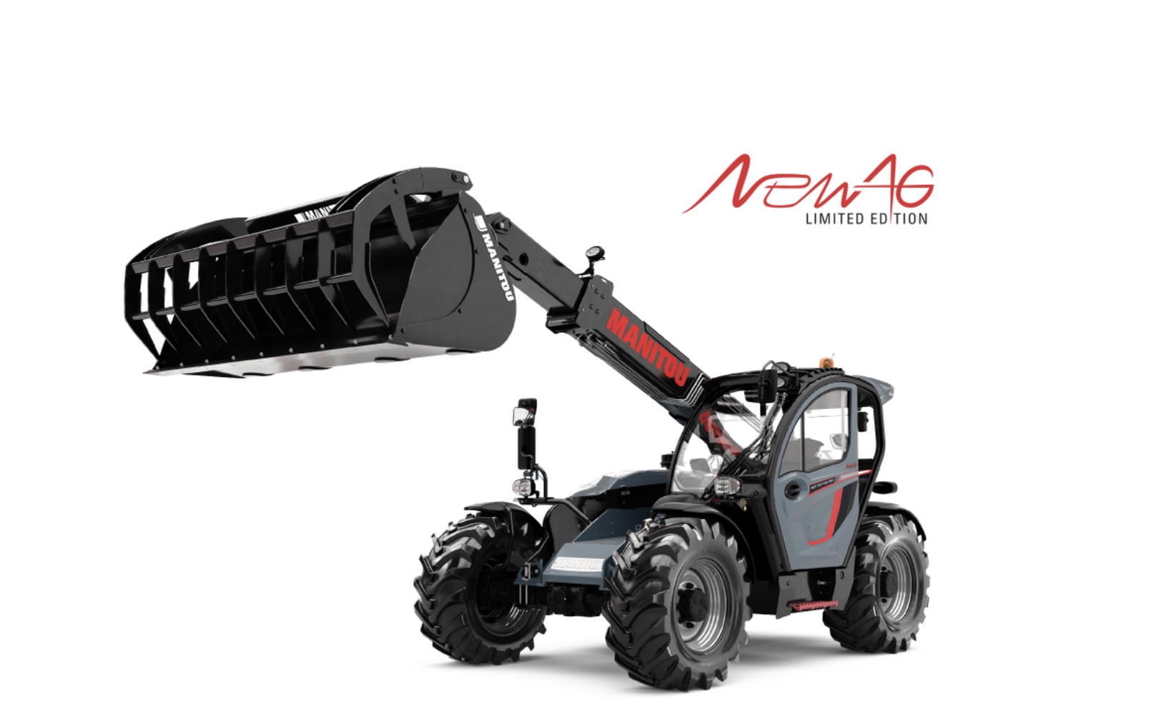 Manitou pristato riboto leidimo NewAg teleskopinių krautuvų seriją