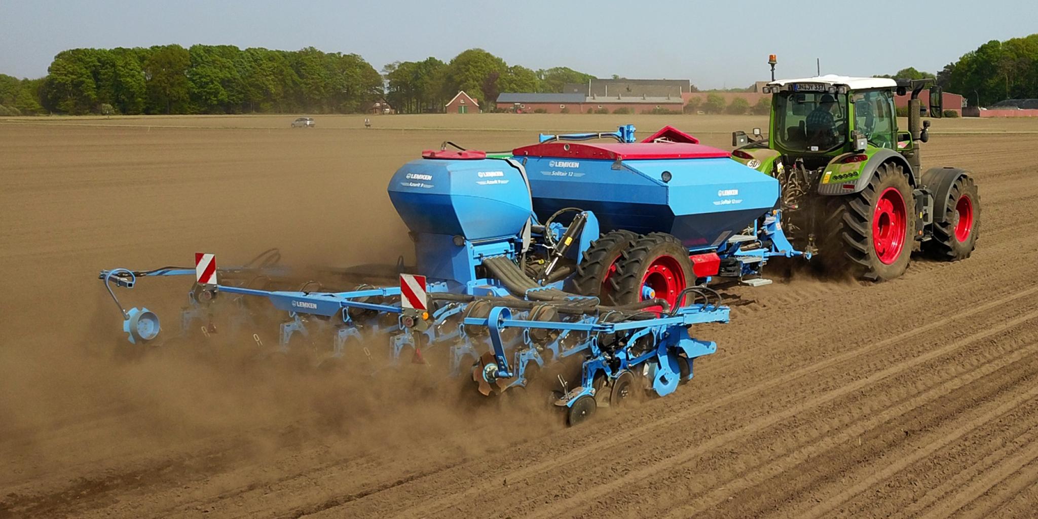 Sėja dvigubomis eilutėmis didina derlių