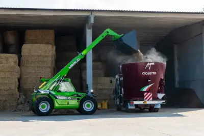 Merlo krautuvų desantas LAMMA parodoje