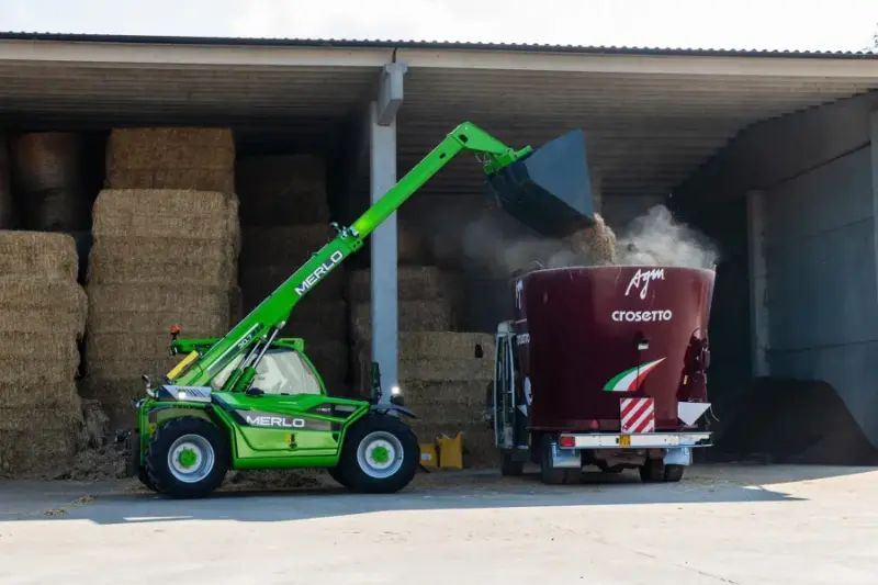 Merlo krautuvų desantas LAMMA parodoje