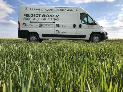 Dar vienas Peugeot Boxer atnaujinimas