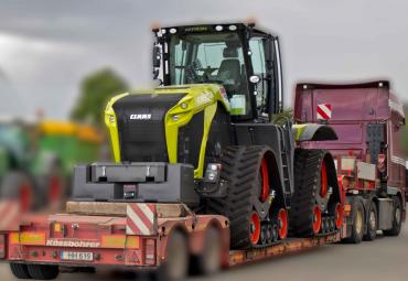 Vikšrinis Claas Xerion galiūnas – į Voniškių žemės ūkio bendrovę