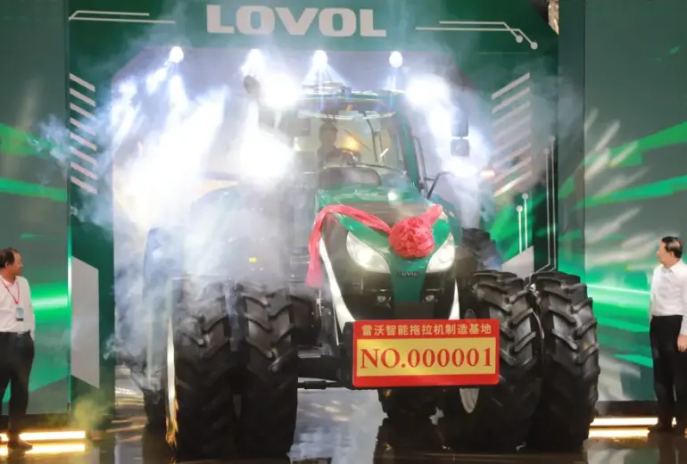 Daugiau kaip 100 000 Lovol traktorių per metus