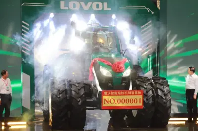 Daugiau kaip 100 000 Lovol traktorių per metus