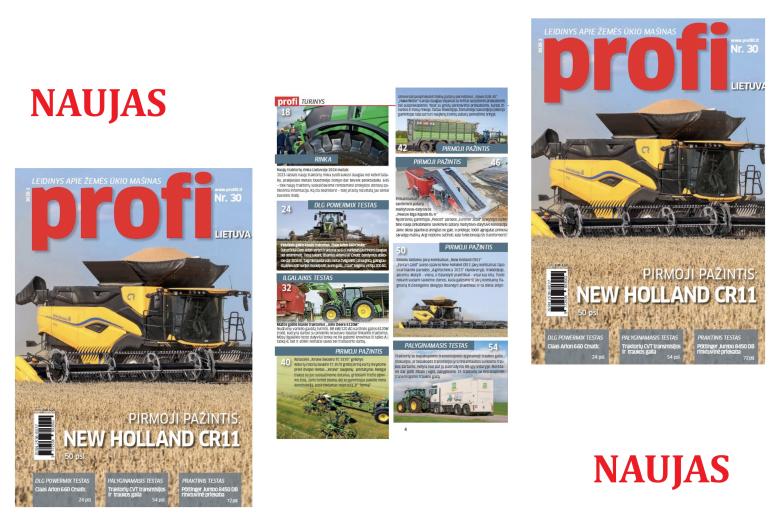 Šviežia dozė technikos naujienų – naujas Profi Lietuva numeris jau čia