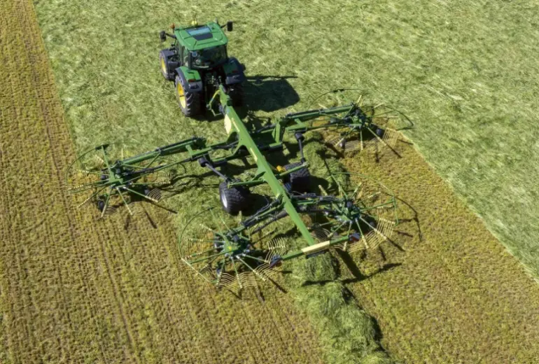 Krone 12,5 m grėbliui – profesionali Pro versija