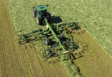 Krone 12,5 m grėbliui – profesionali Pro versija