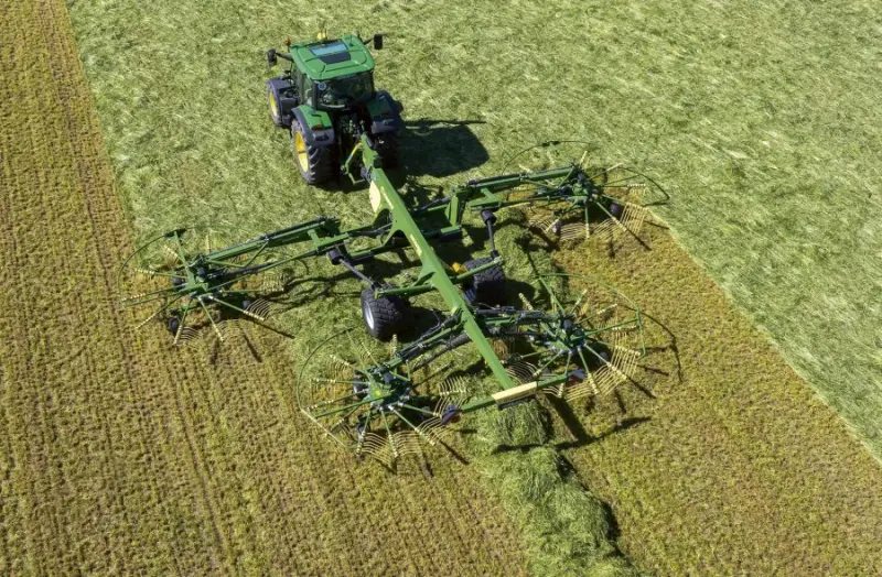 Krone 12,5 m grėbliui – profesionali Pro versija
