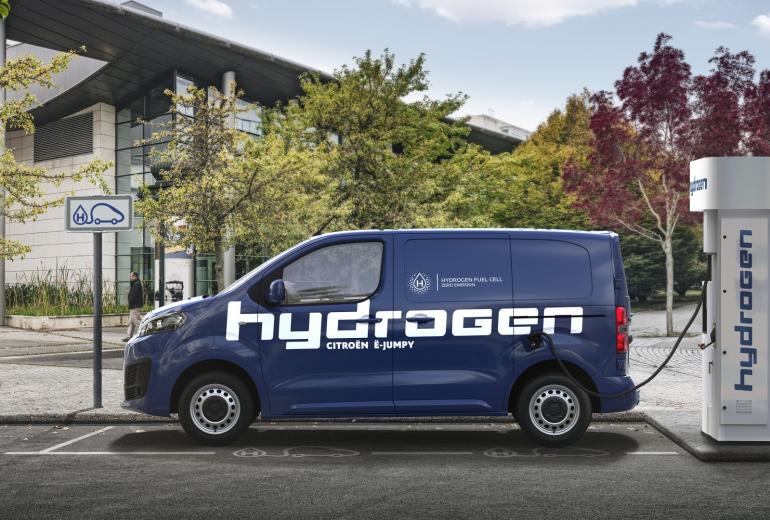 Dar šį rugsėjį Citroën gamoje – vandenilio degalų elementais varomas ë-Jumpy Hydrogen