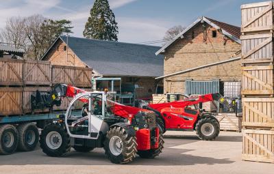 Massey Ferguson pristato naują teleskopinių krautuvų seriją