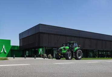SDF išplėte DEUTZ-FAHR Land pastatų kompleksą Lauingene
