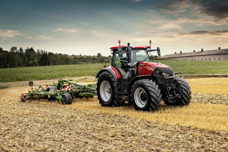 Case IH Optum traktoriai – su pažangesne valdymo sistema ir lanksčiais technologijų paketais