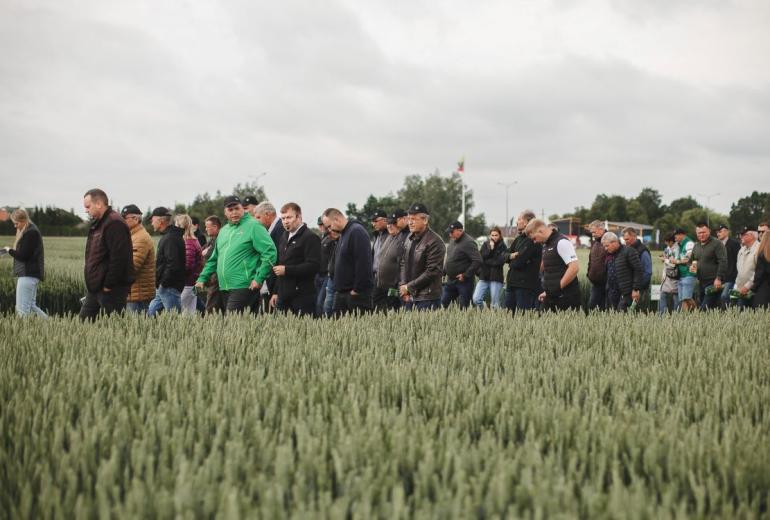 Didžiosiose lauko dienose – dėmesys grūdų kokybės gerinimui
