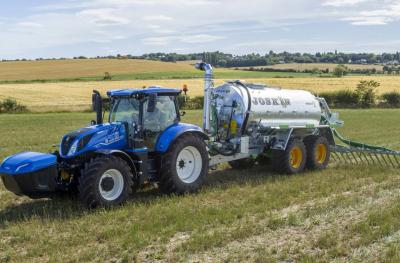 Metanu varomas New Holland T6 – paskutiniame bandymų etape