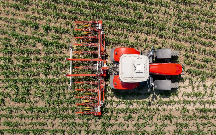 Sekcijų valdymas Pöttinger Flexcare