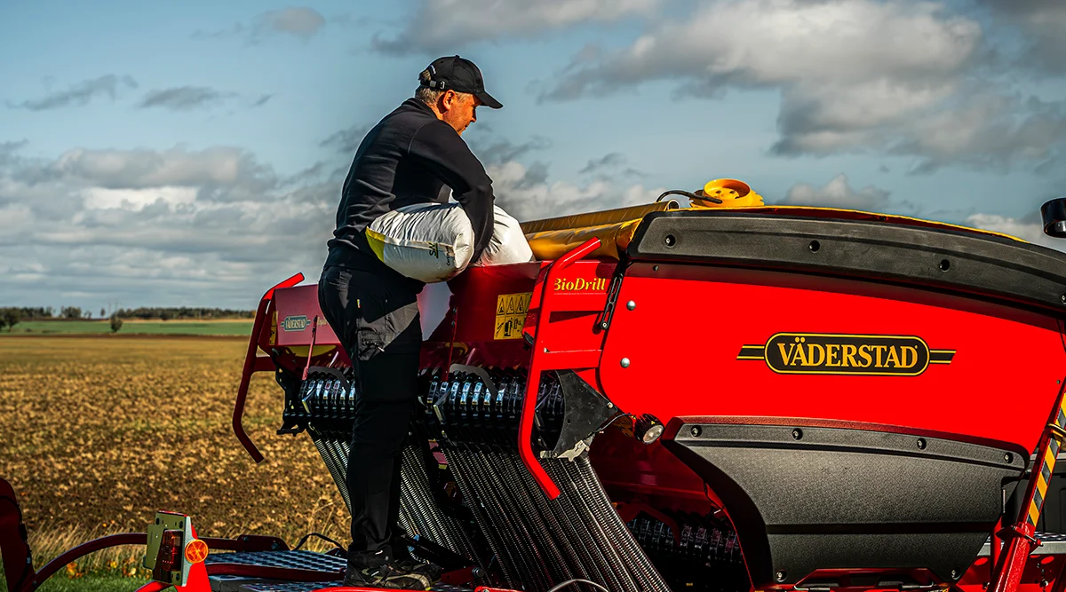 Väderstad pristato didesnės talpos BioDrill