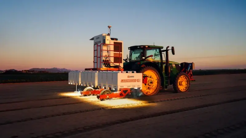 Lazerinis piktžolių naikinimas dar tikslesnis