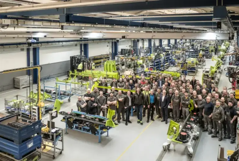 Claas pagamino 250 000 žoliapjovių