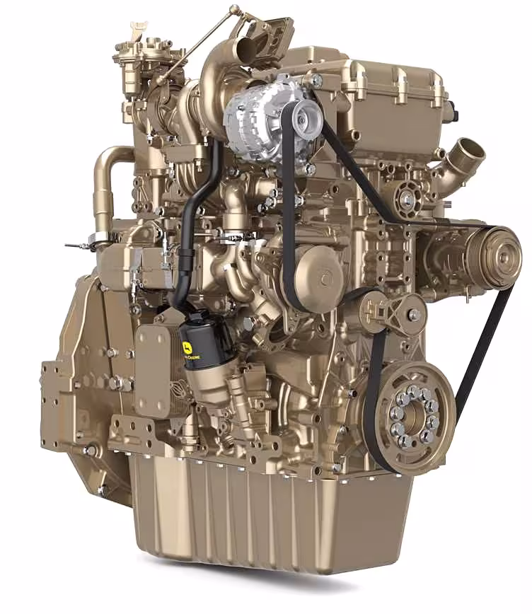 John Deere pristato naujos kartos variklius