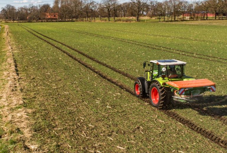 Dar didesnis trąšų barstytuvų tikslumas