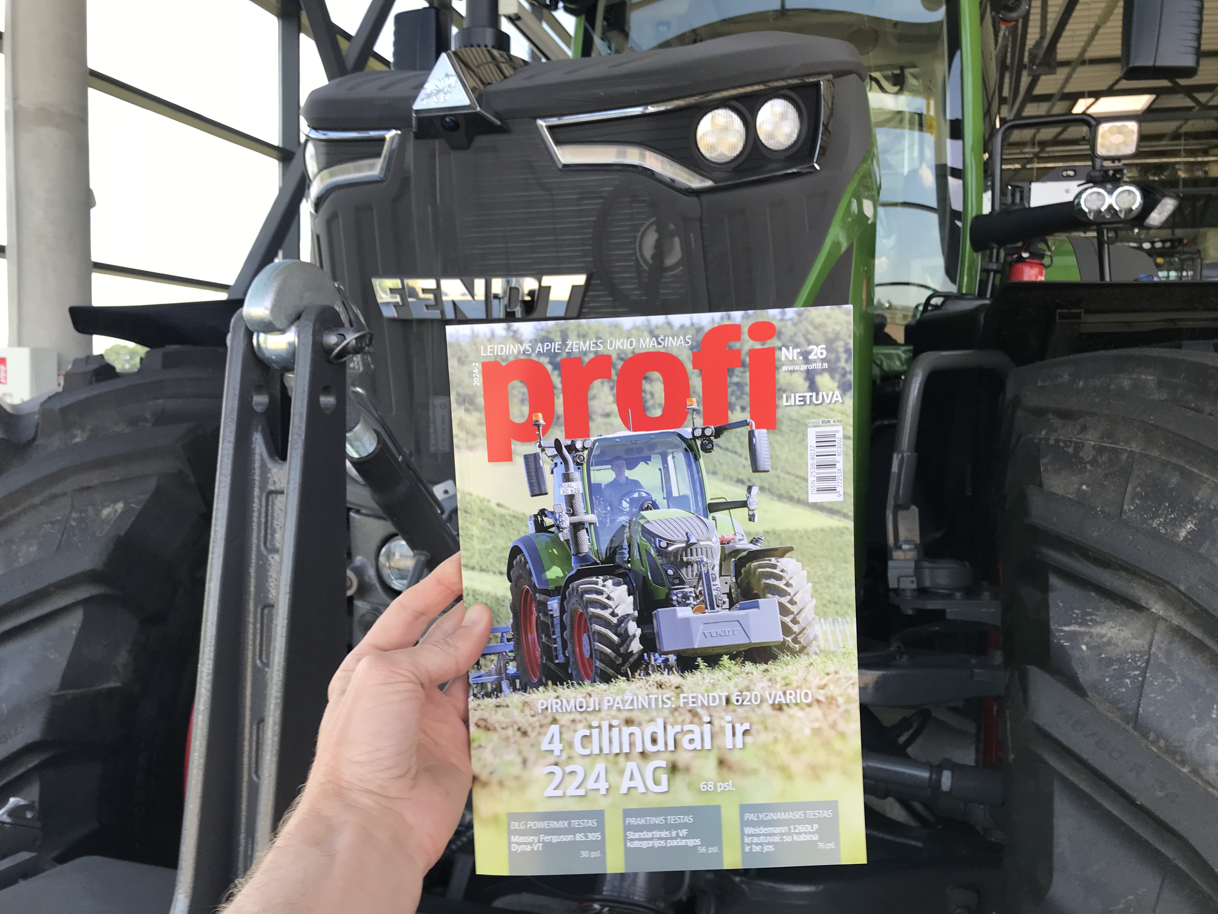 Naujo Profi Lietuva numerio dėmesio centre - padangos