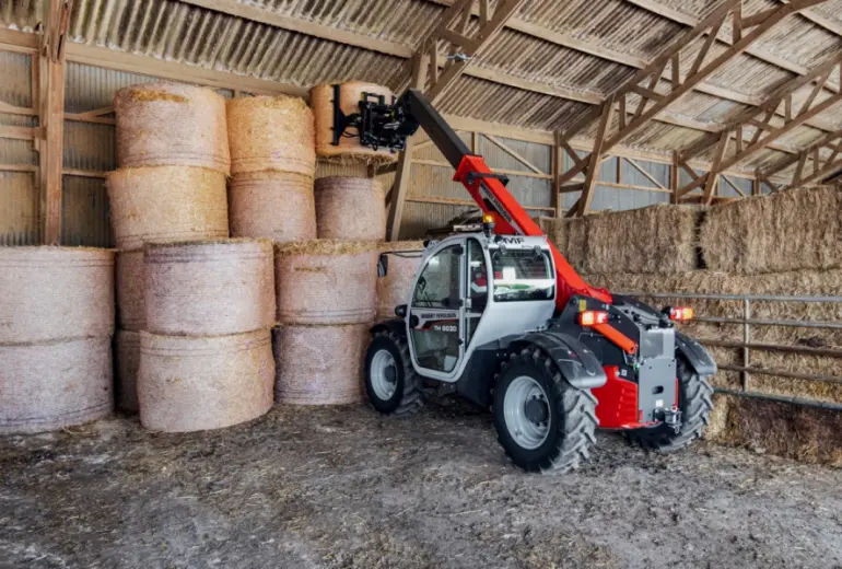 Naujas Massey Ferguson teleskopinis krautuvas su Dyna-CT transmisija