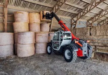 Naujas Massey Ferguson teleskopinis krautuvas su Dyna-CT transmisija
