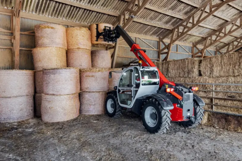 Naujas Massey Ferguson teleskopinis krautuvas su Dyna-CT transmisija