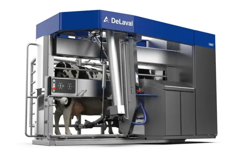 DeLaval atnaujino VMS V300 melžimo robotą