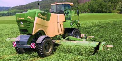 Krone Big M 450 savaeigėms žoliapjovėms – didesnis maigytuvų pasirinkimas