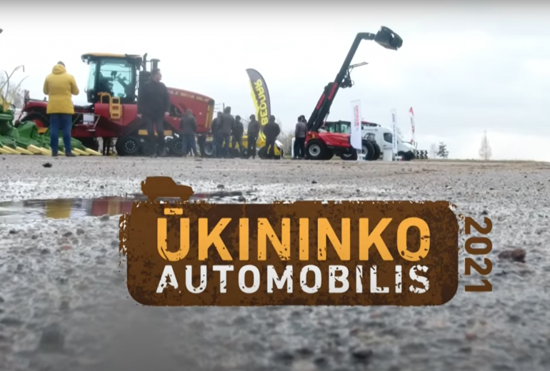 VIDEO - Ūkininko automobilis 2021: nauji išbandymai ekstremaliomis sąlygomis