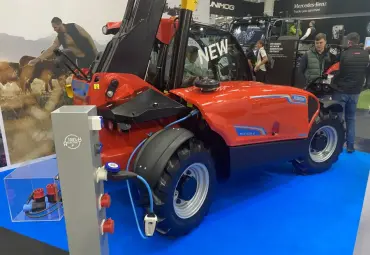 Agritechnica 2025: elektrinio Manitou MLT 625e teleskopinio krautuvo debiutas