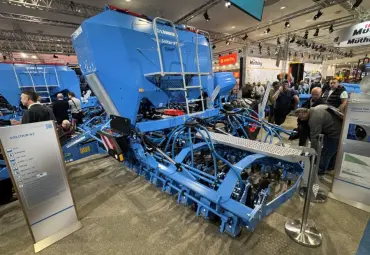 Agritechnica 2025: Lemken pristatė naują tiesioginės sėjos sėjamąją Solitair NT
