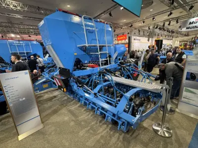 Agritechnica 2025: Lemken pristatė naują tiesioginės sėjos sėjamąją Solitair NT