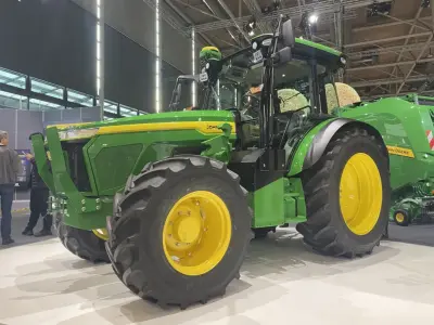 Agritechnica 2025: elektrinis John Deere debiutuoja Europoje