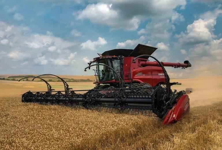 Case IH Axial-Flow srauto valdymo sistemai - Agritecnica sidabro medalis