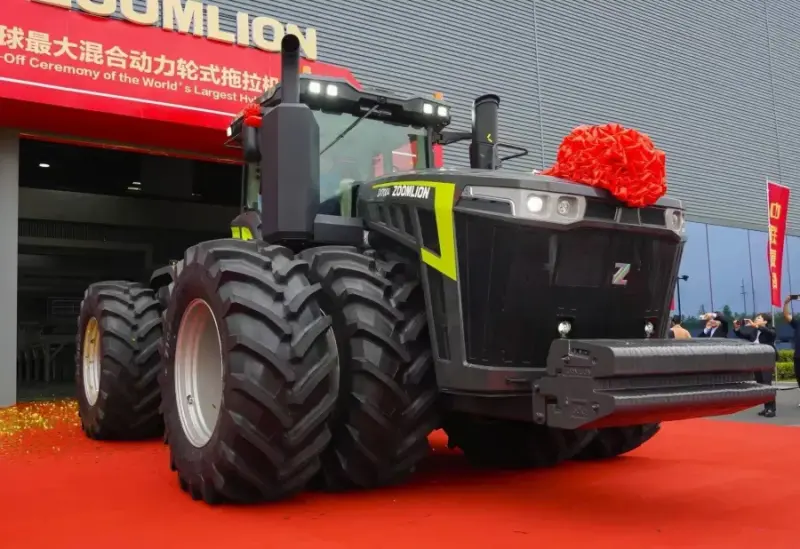 Zoomlion DX7004 – 1200 AG hibridinis galiūnas iš Kinijos ruošiasi debiutui Europoje