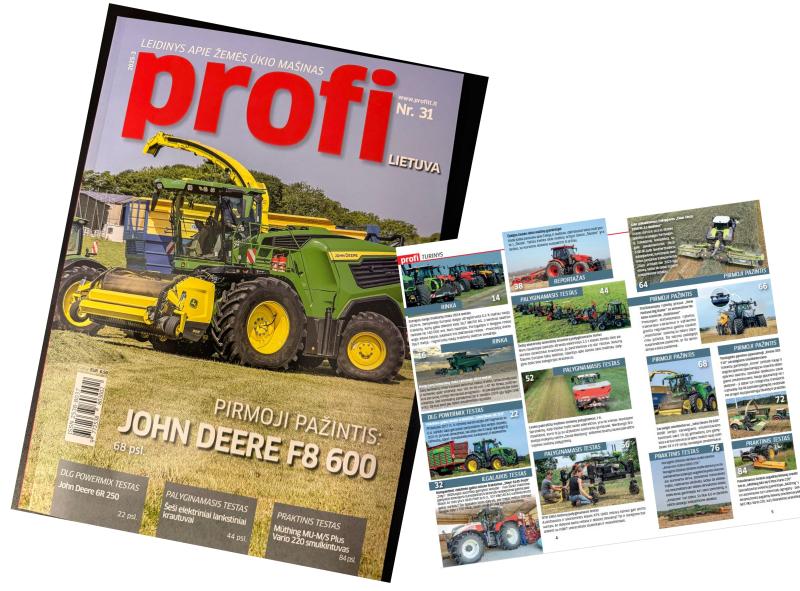 Trečiasis šiemet Profi Lietuva numeris – rinkos pulsas ir testai vienoje vietoje